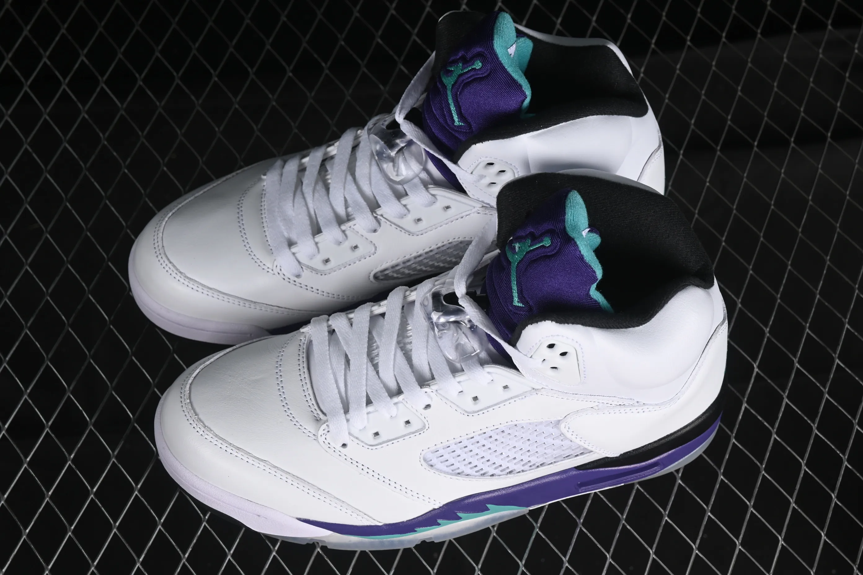 All categories Air Jordan Jordan series basketball shoes Air Jordan 5 Air Jordan 5 Retro "Grape" AJ5 Joe 5 white and purple grape 136027-108